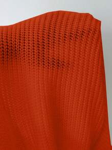 SHEIN Unity Casual Solid Color Short Cardigan