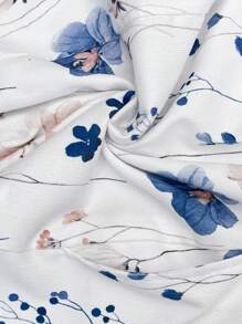 SHEIN 吊带印花孕妇连体裤 简约时尚休闲日常连体裤 女士夏装 夏季女装 夏季女装 女士夏装 女士夏装