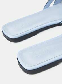 MOTF PREMIUM WOMEN'S COMFORTABLE MINIMALIST VERSATILE FLAT SANDALS FOR CHRISTMAS - Blue - View 8