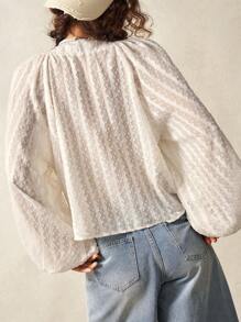 Bohemela BOHO Women's Shirt Simple Fashion Casual Daily Long Sleeve