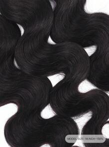 3PCS Body Wave Bundles Human Hair Extensions 10-28 Inch Double Weft Body Wave Bundles Natural Color Human Hair Bundles For Hair Bundles Human Hair - SNatural - View 6