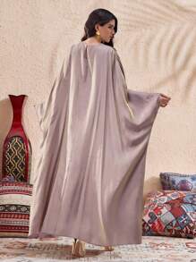 Al Najma Women's Turkish Maxi Dress & Arabic Traditional Abaya, Modest Kaftan