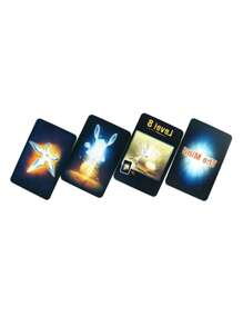 Juego de cartas: Diversión adictiva y excitante para la noche de juegos, juego de cartas cooperativo para fiestas familiares, regalos para fiestas navideñas, Adicto, Polilla, Juego de Cartas