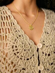 Poéselle Cutout Knitted Embroidered Vest Top, Tan, Crochet Top, Casual Top, Cute, Beach Wear, Spring Break, Floral Top, Boho Women's