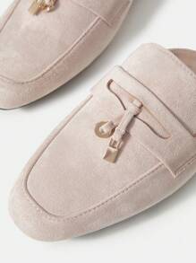 MOTF PREMIUM WOMEN'S SIMPLE & COMFORTABLE FLAT SHOES FOR CHRISTMAS - Baby Pink - View 5