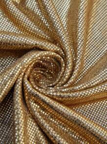 SHEIN LUNE Sleeveless Loose Casual Shiny Sequin Women Tank Top