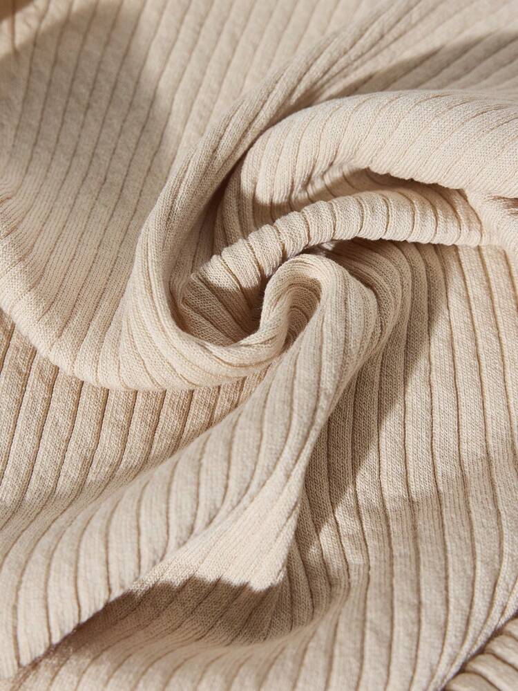 SHEIN Maija Women's Elegant Solid Color Metal Decor Sweater Dress,Festival