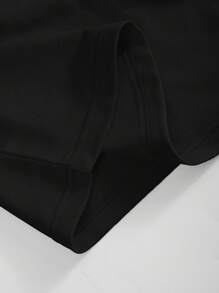 Manfinity RSRT 2pcs/Set Men's Vacation Casual Coconut Tree Printed Tank Top And Shorts Set, Men Summer Outfits - Black - View 6