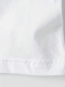 有趣的“我只是一位老太太”图案 T 恤，女式休闲 T 恤