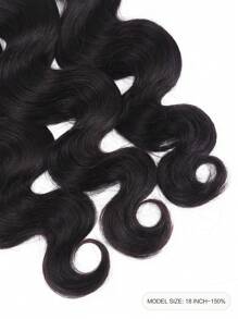 3PCS Body Wave Bundles Human Hair Extensions 10-28 Inch Double Weft Body Wave Bundles Natural Color Human Hair Bundles For Hair Bundles Human Hair - SNatural - View 5