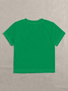 SHEIN Summer Round Neck Car Print Tee Graphic Tees Women Tops