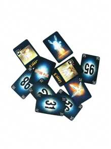 Juego de cartas: Diversión adictiva y excitante para la noche de juegos, juego de cartas cooperativo para fiestas familiares, regalos para fiestas navideñas, Adicto, Polilla, Juego de Cartas