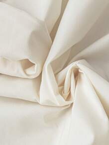 Modelyn Plus Size Front Button Down Floral Print Casual Long Sleeve Shirt - Apricot - View 5