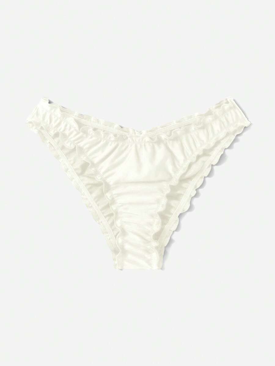 SHEIN Swim 1 pièce Bas de bikini de couleur unie pour la plage et les vacances