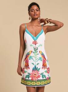 Travachic Woven Print Camisole Mini Dress For Women,Summer Outfits For Women,Vacation Outfits Woman,Romantic Dresses,Beach Outfits For Woman,Spring Outfits For Women,Sundress,Concert Outfit Women,Easter Dress Women,Boho,Rave Outfits Festival,Festival Outfits For Women,Spring Break Dresses,Beach Vacation Outfits,Summer Dresses
Spring Clothes - White - View 7