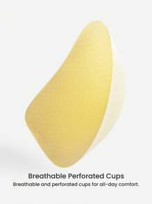 LUVLETTE Dream Curve 2ndSkin Full Coverage Wireless Seamless Breathable Side Support Lounge Sports Workout Lingerie As Outerwear Bra Butter Yellow Sticky SizeFreedom Baisc Bra No Show Underwear