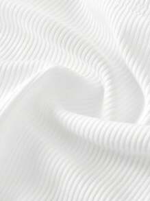 2pcs/Set Big Girls Casual Ruched Hem Bralette And Panty Set - Apricot - View 6