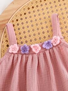 Cozy Pixies 2pcs/Set Baby Girl Heart Pattern Knit Soft Crew Neck Long Sleeve Pullover Sweatshirt And Elastic Waist Leggings Sets - Red and White - View 7