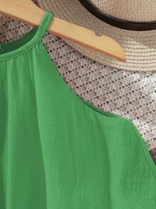 SHEIN 年轻女孩奢华宴会派对多层蛋糕设计细肩带连衣裙