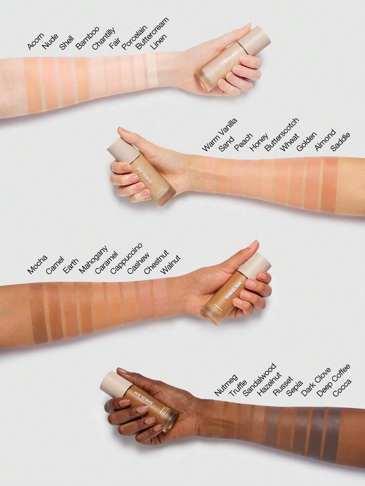 SHEGLAM Muestra De Base Hidratante Skinfinite: Butterscotch Flawless Dewy Foundation Cobertura Hidratante Corrector De Poros Invisible Sin Poros No Grasoso Base De Maquillaje LíQuida Suave Y Natural Ligera Base De Maquillaje Para El Navidad Invierno Marca Belleza Maquillaje Maquullaje CosméTica Para Mujeres NiñAs Perfecto Para Invierno Primavera Verano Ideal Para Y2K Elegante Moda Adecuado Para CumpleañOs DíA De La Madre Regalo Fiesta Listo Mejor Color - Butterscotch - Añade 8