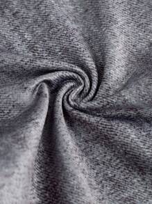 SHEIN Girlism 2pcs/Set Tween Girls Casual Crew Neck Ruched Waist T-Shirt And Pants Set - Black - View 13