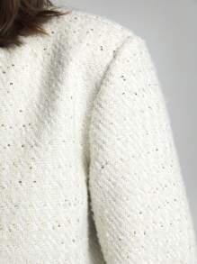 Ontre Chaqueta casual diaria de unicolor para mujer, estilo minimalista