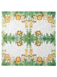 SHEIN 20-Piece Animal Kingdom Themed Disposable Napkins - 2-Ply, Perfect For Parties & Gatherings, All Seasons,Christmas - Multicolor - View 3