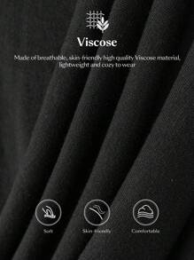 Ontre Nouveau T-shirt court à encolure ronde, larges bretelles, col croisé drapé, manches courtes pour femmes, style minimaliste élégant, saison printemps, rétro vintage - Noir - Voir 9
