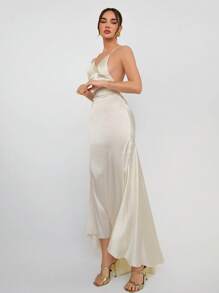 Aloruh Women's White Halter Backless Floral Lace Applique Deep V Back Maxi Dress White Long Dress Women Dresses White Summer Outfits For Women Spring Outfits Prom Dress Wedding Guest Dress Women Formal Dresses Dresses For Women Elegant Birthday Dresses Wedding Dress Maxi Dress Graduation Dress Cocktail Dresses Concert Outfit