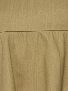 MISSGUIDED Linen Peplum Cami Top Summer Casual Flowy Tank Cropped Sleeveless Ruffle Holiday Beach Resort Wear Lightweight Breathable Fashion Christmas