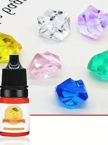 Set di 12 pigmenti per resina epossidica, 24 colori casuali per la colorazione di candele, coloranti per realizzazione fai-da-te di gioielli in resina epossidica UV e candele, pigmenti per tingere la resina