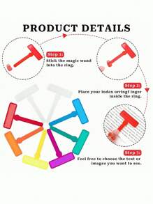 Dyslexia And Attention Challenge Reading Support Set - Guided Reading Bars, Hand Guided Enhancers And Page Markers To Improve Attention, Dyslexia, Calculator, Focus, Science Kit