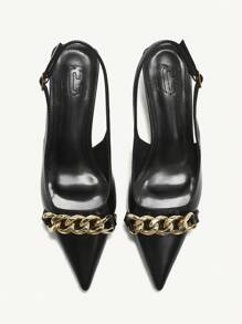 CUCCOO CHICEST Women's Simple Striped Low Heel Flats Spring Shoes Spring Break Easter Prom Heels