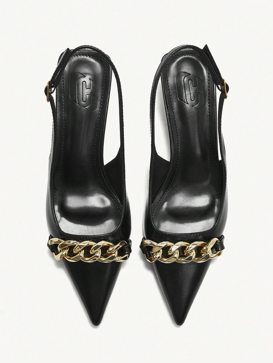 CUCCOO CHICEST Women's Simple Striped Low Heel Flats Spring Shoes Spring Break Easter Prom Heels