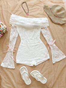 Soleia Women's Minimalist Fashion Casual Daily Romper - Grey - View 1