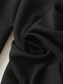 Regalyn Chaqueta de traje de mujer de manga larga con cuello de solapa, de tela tejida, con estampado de rayas y empalmes, ideal para primavera y verano. Es elegante y casual, cómoda de llevar y se adapta a cualquier silueta.