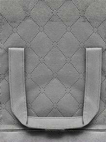3 piezas Bolsas/Cajas de almacenamiento grandes, organizador de armario plegable con asa, tela gruesa, apto para ropa, mantas, edredones, sábanas, almohadas y juguetes, ahorrador de espacio a prueba de polillas; decoraciones Decoración de festival Decoración de habitación Decoración del hogar Decoración del dormitorio