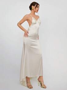 Aloruh Women's White Halter Backless Floral Lace Applique Deep V Back Maxi Dress White Long Dress Women Dresses White Summer Outfits For Women Spring Outfits Prom Dress Wedding Guest Dress Women Formal Dresses Dresses For Women Elegant Birthday Dresses Wedding Dress Maxi Dress Graduation Dress Cocktail Dresses Concert Outfit