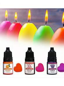 Set di 12 pigmenti per resina epossidica, 24 colori casuali per la colorazione di candele, coloranti per realizzazione fai-da-te di gioielli in resina epossidica UV e candele, pigmenti per tingere la resina