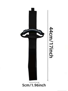 1 szt. Paski do przechowywania Easy-Carry Wrap-It - Paski na rzepy z uchwytem do przenoszenia do węża ogrodowego, przedłużacza, kabla, garażu, łodzi, akcesoriów do kampera - Czarne - Zobacz 6