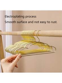 SHEIN Un set de diez ganchos plateados de metal específicos para mascotas, gatos y perros, de tamaño mediano y pequeño opcionales.