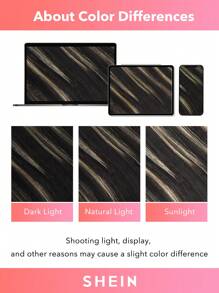 Seamless Clip Ins 7PCS Seamless PU Clip In Human Hair Extensions 100% Real Human Hair 14-22 Inch Balayage Ombre Blonde Color Skin Weft Remy Hair Extensions 110G With Clip - S1B/19/1B - View 7