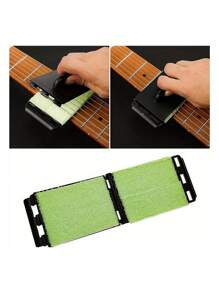 Limpiador de cuerdas de guitarra, paño limpiador de diapasón, herramienta de mantenimiento. Paño limpiador de diapasón apto para guitarra acústica/violín/bajo/ukelele/guitarra eléctrica y otros instrumentos