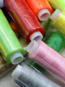 24rolls Mixed Color Sewing Thread Set,For Hand Sewing And Machine Sewing Use, Colorful Polyester Thread Set,Ideal For Emergency And Travel, DIY And Home And Creative Art - Multicolor - View 5