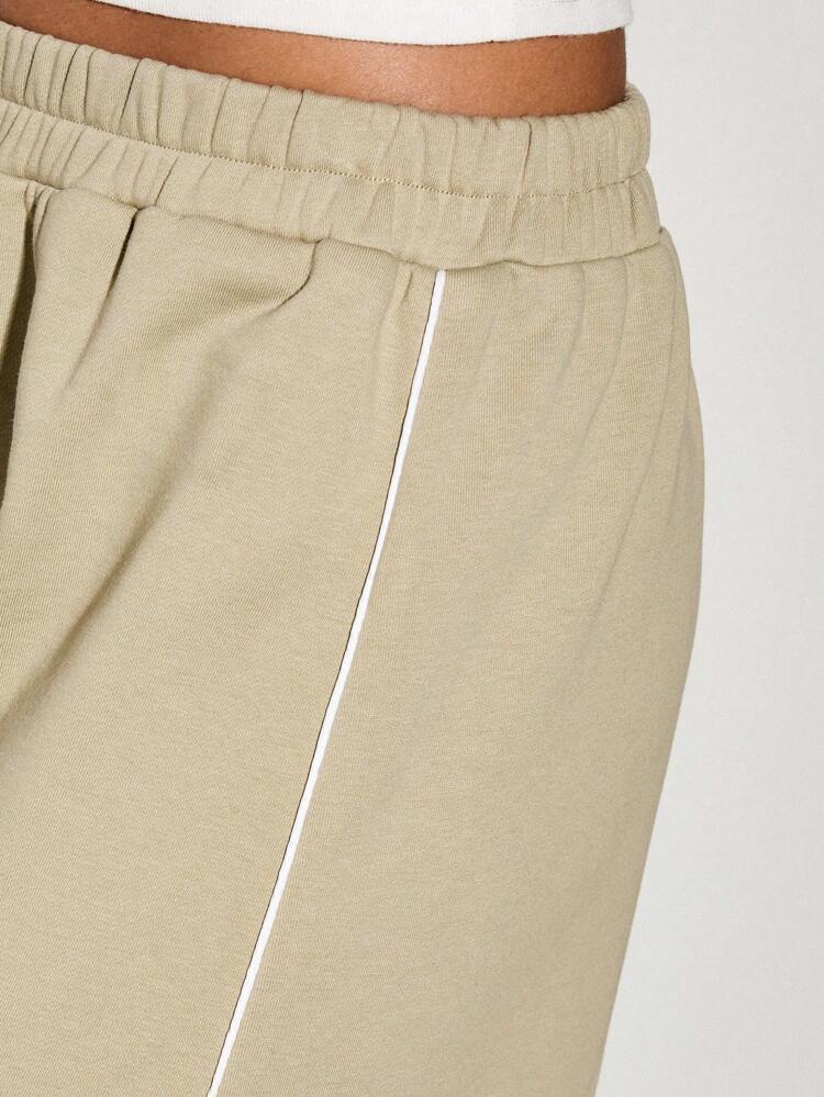 Jogger Sweatpants With Side Stripe Detail