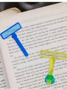 Dyslexia And Attention Challenge Reading Support Set - Guided Reading Bars, Hand Guided Enhancers And Page Markers To Improve Attention, Dyslexia, Calculator, Focus, Science Kit