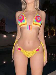 Quần lót dệt kim thường ngày Sweetina dành cho nữ, tối giản và thời trang để mặc hàng ngày, cho kỳ nghỉ hè trên bãi biển, buổi hòa nhạc mùa hè mùa xuân dành cho phụ nữ - Nhiều màu - Xem 4