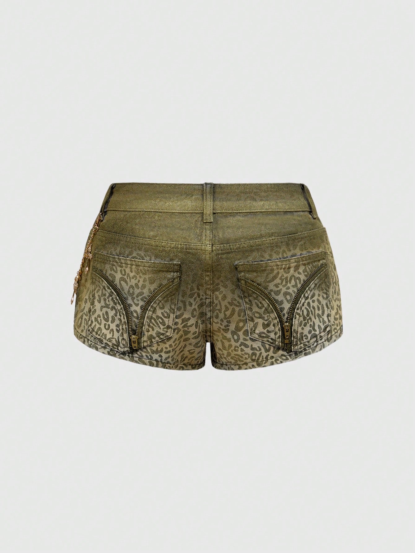 Our J-Fashion Y2K Shibuya Gyaru Millennium Leopard Print Hot