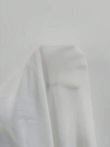 INAWLY Damen Bluse mit Peterchen Kragen, einfarbig, plissiert, lässiger Stil, Langarmtops