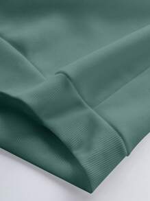 INAWLY 女士休闲简约时尚套头衫，适合秋季日常穿着 - 薄荷綠 - 查看 4